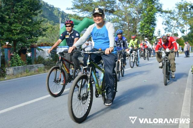 <p>Fun Bike Tour de Maninjau Berhadiah Sepeda Motor, 650 Pegowes Ambil Bagian<p>