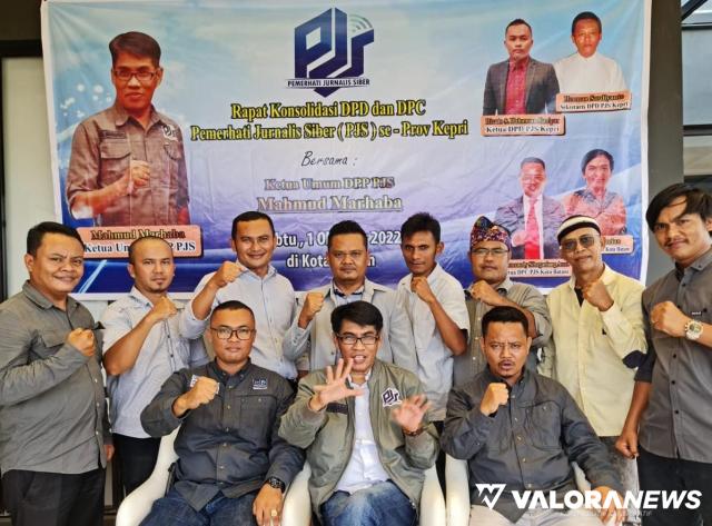 <p>Konsolidasi DPD dan DPC PJS se-Kepulauan Riau, Ini Paparam Mahmud Marhaba<p>