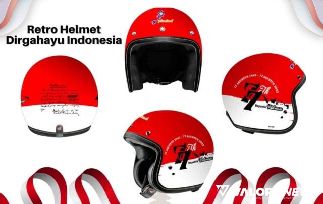 <p>Yuk Segera Koleksi Helm Retro Bertema HUT RI 77 Produksi Pindad<p>