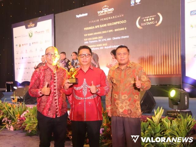 <p>PT BPR Sipora Raih Top BUMD Award 2023<p>
