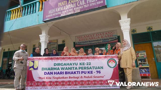 <p>Dharma Wanita Dinas PUPR-DPRKP Serahkan Santunan untuk 3 Panti Asuhan<p>