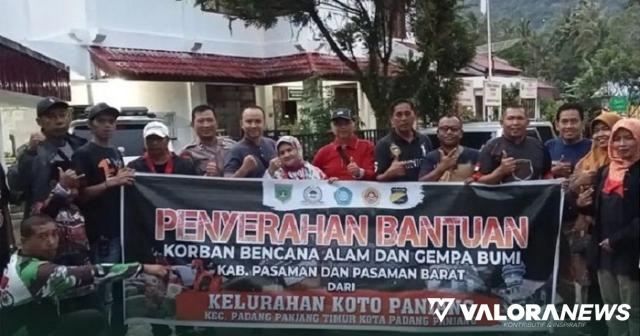 <p>Lurah dan Warga Koto Panjang Antarkan Langsung Bantuan Gempa ke Jorong Parak Ubi<p>