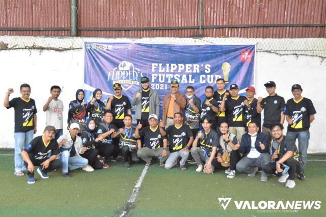 <p>Flippers Futsal Cup 2021 Diikuti 32 Tim<p>