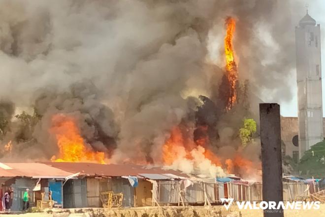 <p>Breaking News! Los Penampungan Pasar Raya Padang Terbakar<p>