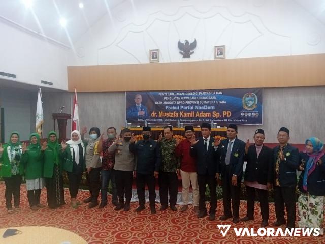 <p>Politisi Nasdem DPRD Sumatera Utara Ajak Milenial Lawan Rasa Malas<p>