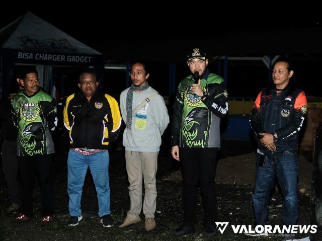 <p>Ustadz Maulana Pimpinan Muhasabah Komunitas Max Bikers, Wako Padang Panjang Ikut Hadir<p>