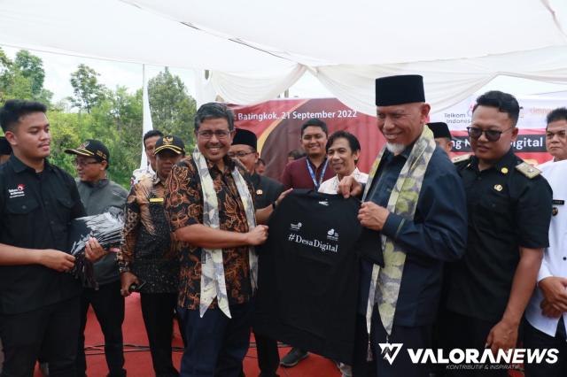 <p>Nagari Lubuak Batingkok jadi Desa Digital Pertama di Sumatera<p>