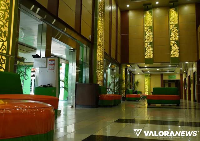 <p>Lobi dan Ruang Tunggu Poliklinik RSUD Padang Panjang Hadirkan Suasana Hotel Berbintang<p>