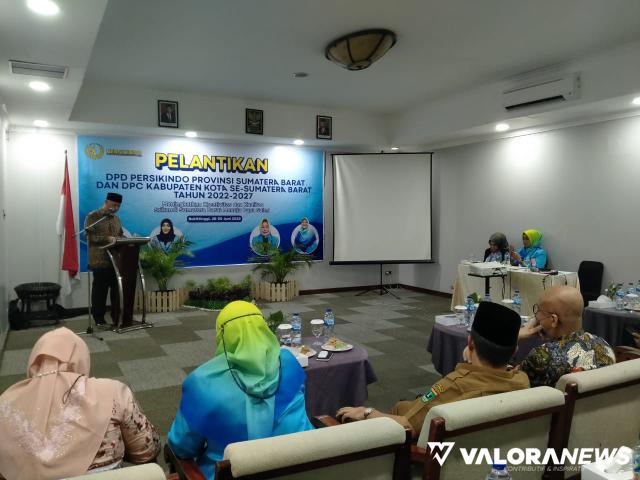 <p>Mahyeldi Lantik Nurna Eva Karmila sebagai Ketua Persikindo Sumatera Barat<p>