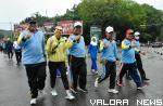 <p>Padang Meriahkan World Walking Day 2022, Jalan Kaki dari Youth Center hingga Gubernuran<p>
