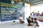 <p>Relawan Santri Dukung Ganjar Sumbar Gelar Pelatihan Tanggap Bencana di Bungus Barat<p>
