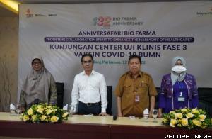 <p>1.725 Relawan Ikuti Uji Klinis Fase Tiga Vaksin Covid-19 BUMN di Sumatera Barat<p>