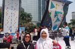 <p>Nevi Zuairina Dukung Atlet Indonesia di Ajang IFSC Climbing World Cup<p>